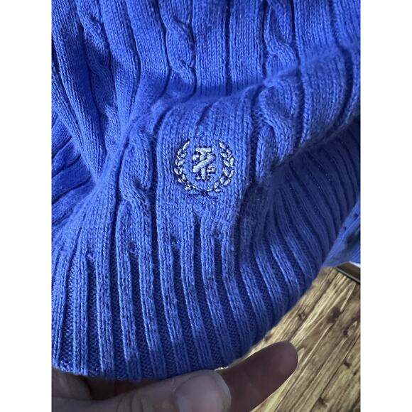 IZOD Women’s Zip Up Blue Light Jacket Hooded Sz XL - Picture 5 of 10